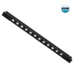 359433 SHINO NT24 000 черный Трековый светильник для низковольт. шинопровода арт. 135179-135180 IP20 LED 12W 48V 4000K 580Лм FLUM