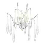 SL1660.101.02 Светильник настенный ST-Luce Хром/Хром, Прозрачный G9 2*5W 4000K