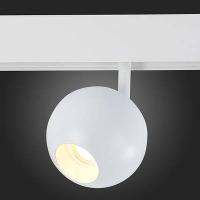 ST354.536.12 Магнитный трековый светильник белый LED 1*12W 3000K 680Lm Ra&gt;80 36° IP20 L120xW100xH195 48V