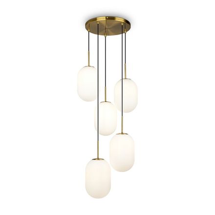 Подвесной светильник Sharlot FR1012PL-05BS, E14х5. TM Maytoni