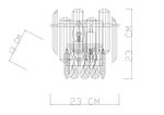 Настенный светильник Divinare BELLATRIX 3510/17 AP-2, 2хE14