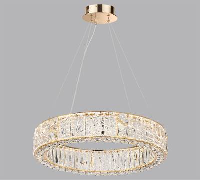 5071/70L HALL ODL24 613 золото/прозрачный/металл/хрусталь/стекло Люстра LED 70W 3700K VERSION