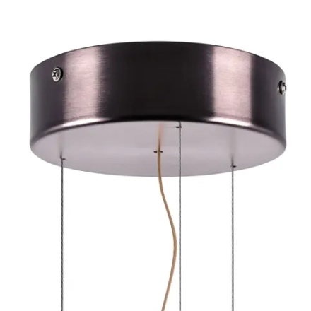 809210 Люстра CELESTA LED 24W 1200LM КОФЕЙНЫЙ/ПРОЗРАЧНЫЙ 3000K Lightstar
