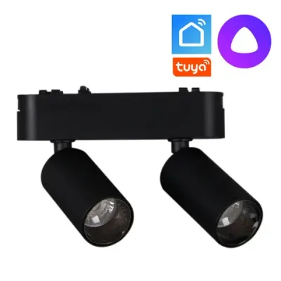 13005-9.3-002UR magnetic LED2x5W BK CCT+SMART Reluce Technical, LED