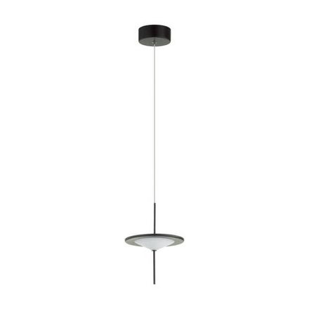 5012/10L L-VISION ODL23 463 черный/белый матовый металл/акрил Подвес LED 10W 3000K STEKA