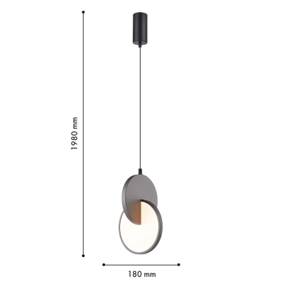 Подвес Grahan 4609-1P, LED*7W, 910LM, 3000K. ТМ F-Promo