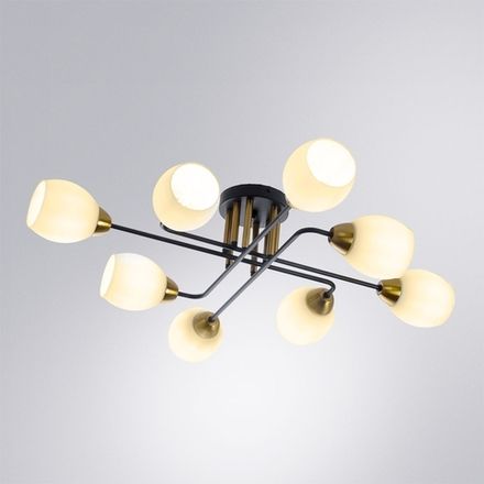 Потолочная люстра Arte Lamp ANDREA A8141PL-8BK, 8хE27