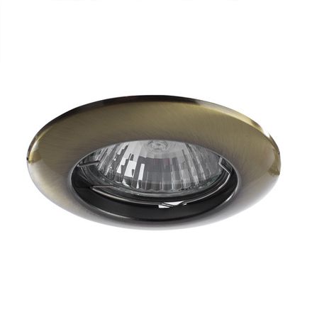 Точечный встраиваемый светильник Arte Lamp PRAKTISCH A1203PL-1AB, 1хGU10