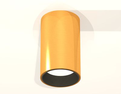 Комплект накладного светильника XS6327003 PYG/SBK золото желтое полированное/черный песок MR16 GU5.3 (C6327, N6111)