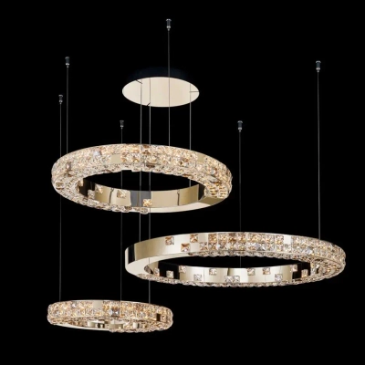 Люстра подвесная Elegance Gold FL1106-30P, LED