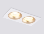 Светильник встраиваемый TN102733/2 WH/GD белый/золото GU5.3 175*92*23