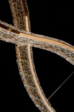 Люстра подвесная Ravissement Gold FL1057-22P, LED