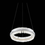 SL383.103.01 Светильник подвесной ST-Luce Хром/Хром, Прозрачный LED 1*34W 3000K