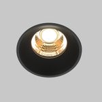 Встраиваемый светильник Round 2700K 7Вт 60°, DL058-7W2.7K-TRS-B. TM Maytoni
