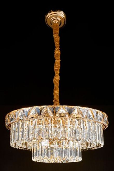 Люстра подвесная Normandie Gold FL1084-11P, E14х11