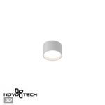 359594 OVER NT25 392 белый Светильник накладной светодиодный с переключ. цв. температуры IP20 LED 12W 220-240V 3000К\4000К\6000К ORBIS