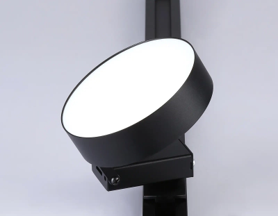 Светильник светодиодный трековый GL6842 BK черный LED 15W 4200K D115*80