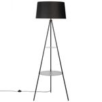 Citilux Рейнер CL806021 Торшер со столиком Чёрный