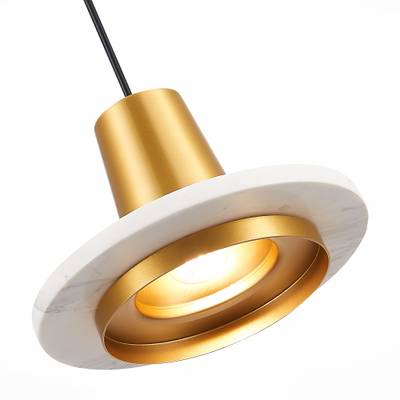 SL1212.203.01 Подвес ST-Luce Латунь/Ланунь, Белый LED 1*12W 3000K