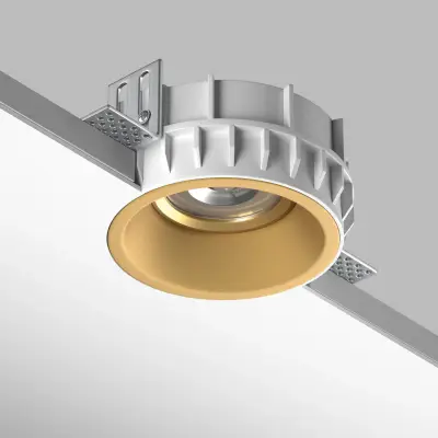 G214603GMOD Светильник DOMINO ROUND под LED модуль/лампу МR16 ЗОЛОТО (214610+214603+214003)