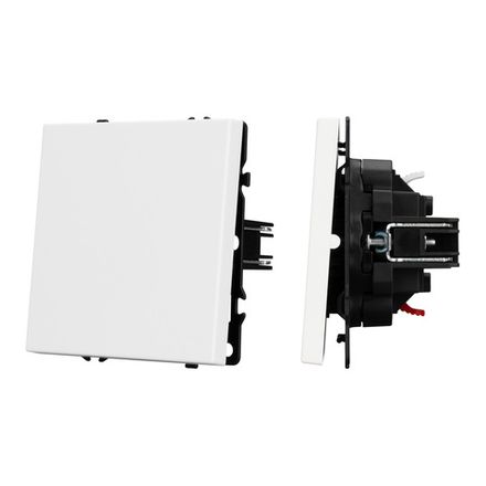 Механизм выключателя одноклавишный непроходной SWT-NOBE-MK01-SFPL-WH (230V, 10A) (Arlight, -)