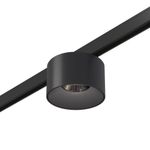 ST669.436.05 Магнитный трековый светильник Черный LED 1*5W 3000K 350Lm Ra&gt;90 36° IP20 D60xH37 24V