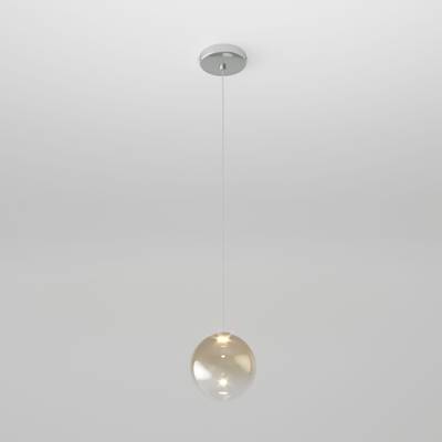 Подвесной светодиодный светильник со стеклянным плафоном 50232/1 LED янтарный