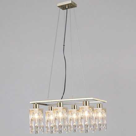 IL3601-6PSQ-26 AB DS светильник потолочный ILLUMICO, E14х6