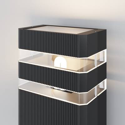 Настенный светильник (бра) Unter den Linden E27х1, IP54, O578WL-01B. TM Maytoni