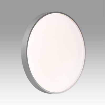 7784/DL TAN SN 000 Светильник пластик/белый/серебро LED 48Вт 3000-6000К D398 IP43 пульт ДУ GABY