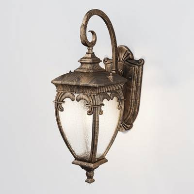 Настенный светильник (бра) Fleur E27х1, IP44, O414WL-01GB. TM Maytoni
