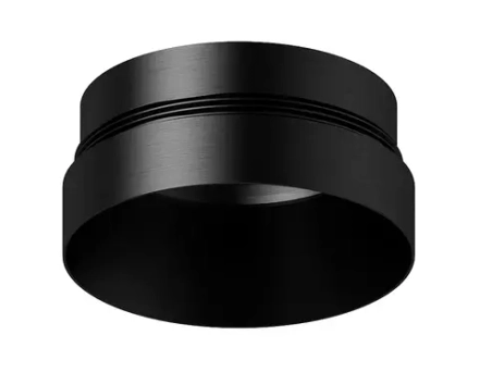 Насадка передняя для корпуса светильника с диаметром отверстия D60mm N6131 PBK черный полированный D60*H25mm Out10mm MR16