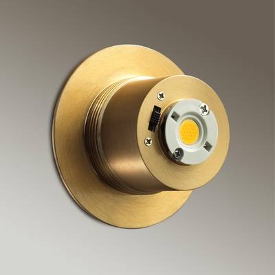 6684/5CLA L-VISION ODL24 212 Потолочный светильник латунь/металл/алебастр IP20 LED 5W 3000/4000 MARBELLA