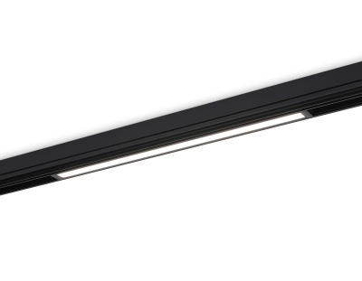 Светильник светодиодный трековый для шинопровода Magnetic GL1680 BK черный IP20 24W 4200K 220V 120° 562*25*42 (Без ПДУ)