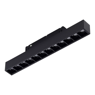 ST371.406.12 Магнитный трековый светильник SMART Черный LED 1*12W 2700K-6500K 1 080Lm Ra90 36° IP20 L270xW22xH25 48V