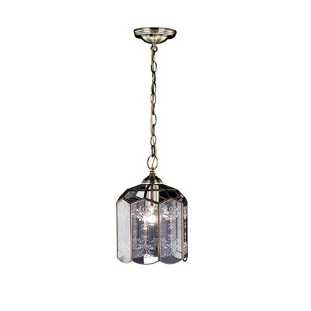Citilux Витра-2 CL442210 Подвесной светильник витражный Бронза