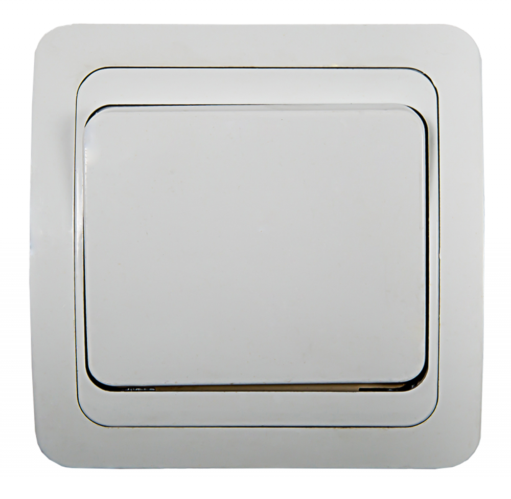 Выключатель 1-кл. СП Classico 2021 10А IP20 бел. ASD / IN HOME 4680005959846