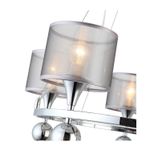 SLE107103-05 Светильник подвесной Хром/Серебристый E14 5*40W