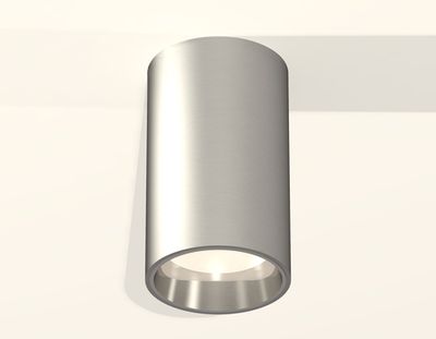 Комплект накладного светильника XS6324010 SSL/PSL серебро песок/серебро полированное MR16 GU5.3 (C6324, N6112)