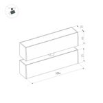 Светильник MAG-FLAT-FOLD-25-S1004-30W Warm3000 (BK, 100 deg, 24V) (Arlight, IP20 Металл, 3 года)