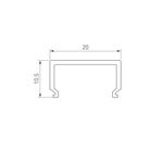 Экран SL-LINE-2011-2000 Square OPAL (Arlight, Пластик)