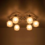 Citilux Буги CL157161 Люстра потолочная Белая Хром