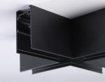 Коннектор X-образный для накладного шинопровода Magnetic GL3376 BK черный 170*170*53.7