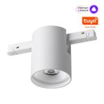 359516 SHINO NT24 146 белый Трековый низковольт. св-к диммир. со сменой цв.температуры, пульт ДУ/Tuya Smart Life IP20 LED 10W 48V 3000-6000K FLUM