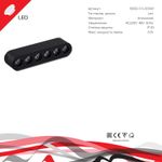 13002-9.3-001UR magnetic LED6W BK