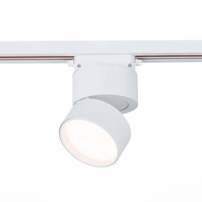 ST651.536.09 Св-к трек. Белый LED 1*9W 3000K 720Lm Ra>90 120° IP20 D85xH122 170-240VV