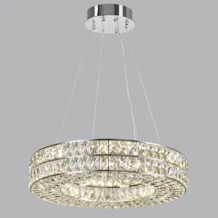 4927/52L L-VISION ODL24 583 хром/металл/хрусталь Люстра LED 52W 4000K 2971Лм PANTA