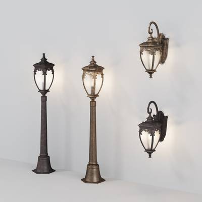 Настенный светильник (бра) Fleur E27х1, IP44, O414WL-01BZ. TM Maytoni