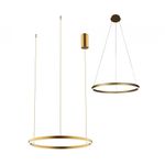 08213,33P(3000K) Подвес Тор матовое золото d60 h150 Led 36W (3000K) 2 типа крепления