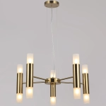 IL0314-10P-79 BRASS светильник потолочный ILLUMICO, E14х10